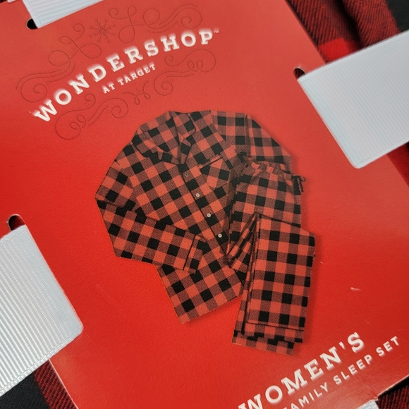 🆕️Wondershop Women's 2-Piece Buffalo Check Sleep Set - Picture 3 of 5
